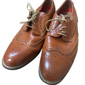 Bruno Marc Prince Mens Brown Wingtip Oxford Dress Shoes | Quiet Luxury | 10.5